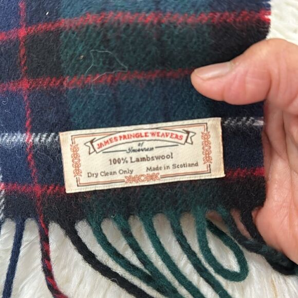 JAMES PRINGLE WEAVERS SCARF 100 LAMBSWOOL - Picture 5 of 5